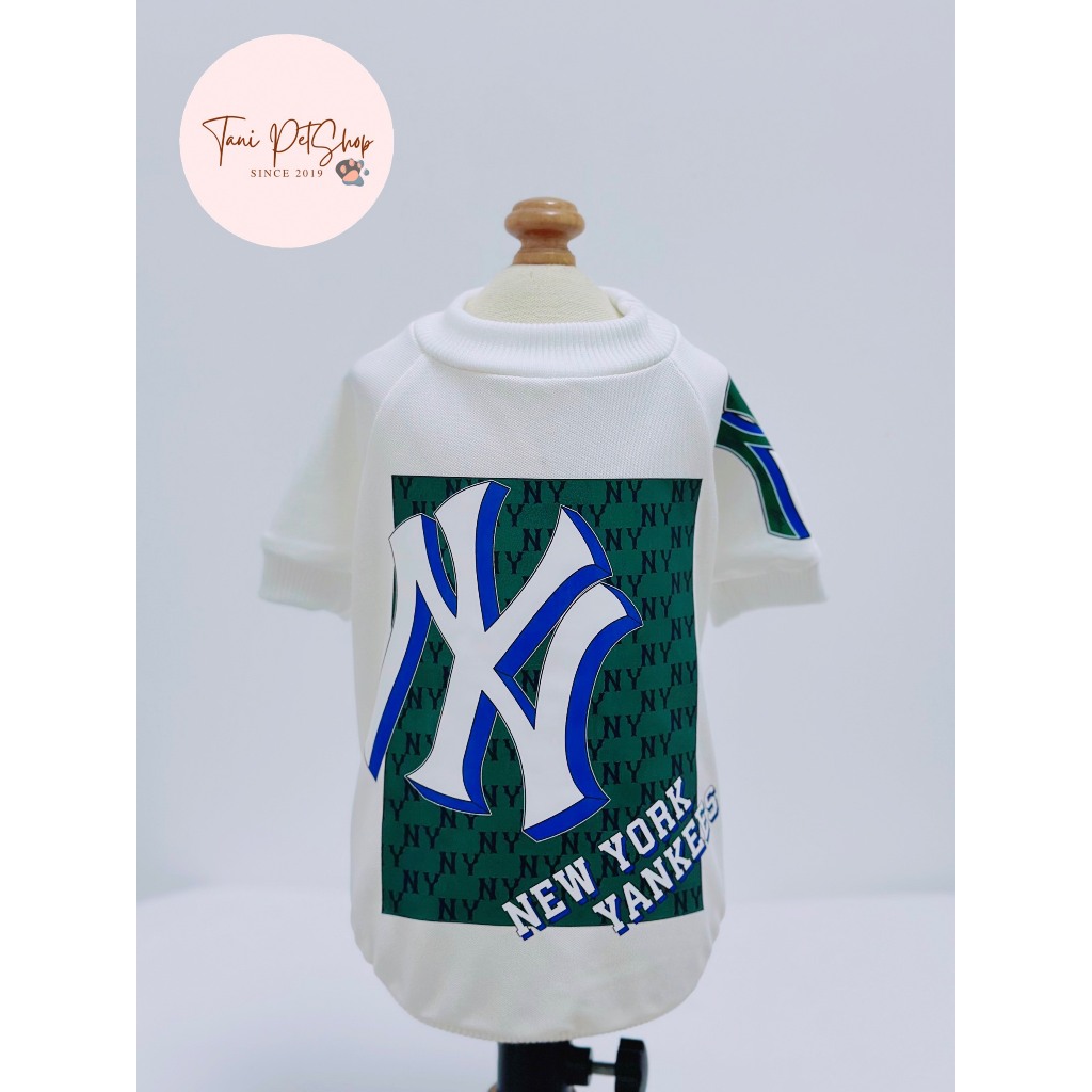 Áo Thun NY Cho Chó Mèo - Áo Thun MLB 2023 - Áo Cho Chó Mèo Cao Cấp Giá Rẻ Tanipetshop