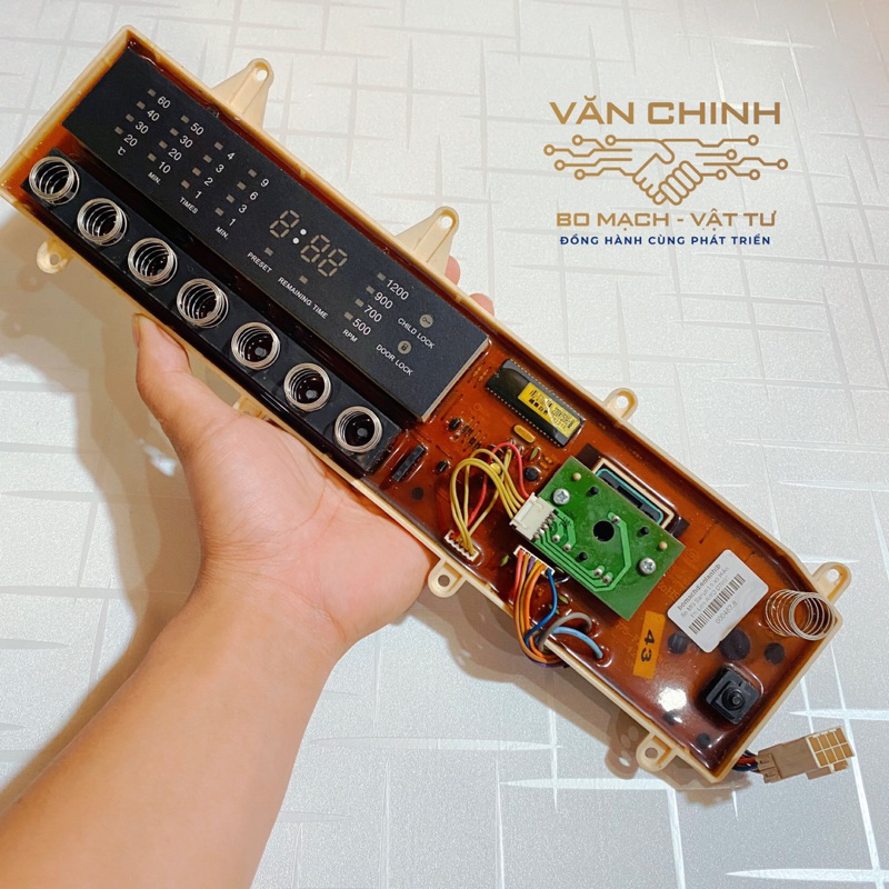 Bo Mạch Điều Khiển, Hiển Thị Máy Giặt Lồng Ngang Sanyo AWD-D700T, AWD-D750TP