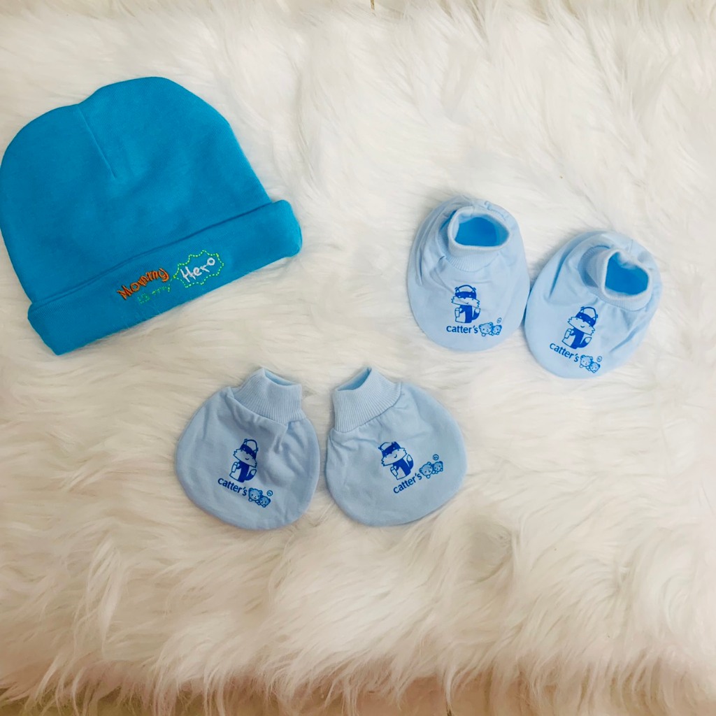SET MŨ BAO TAY BAO CHÂN SƠ SINH MTK