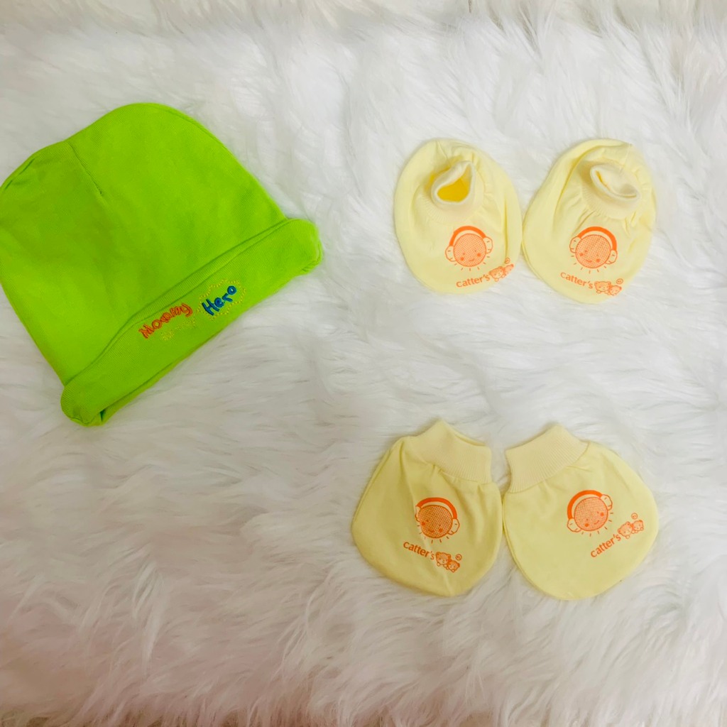 SET MŨ BAO TAY BAO CHÂN SƠ SINH MTK