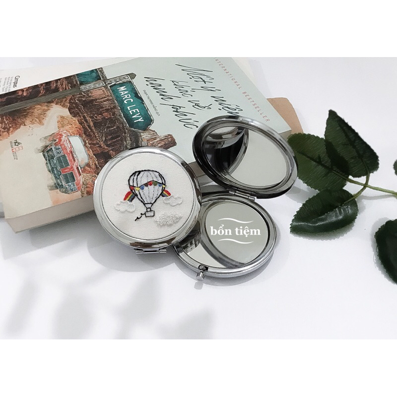 Gương cầm tay handmade xinh xinh