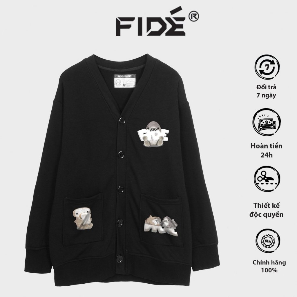 ÁO CARDIGAN FIDE SHARK - CAR02