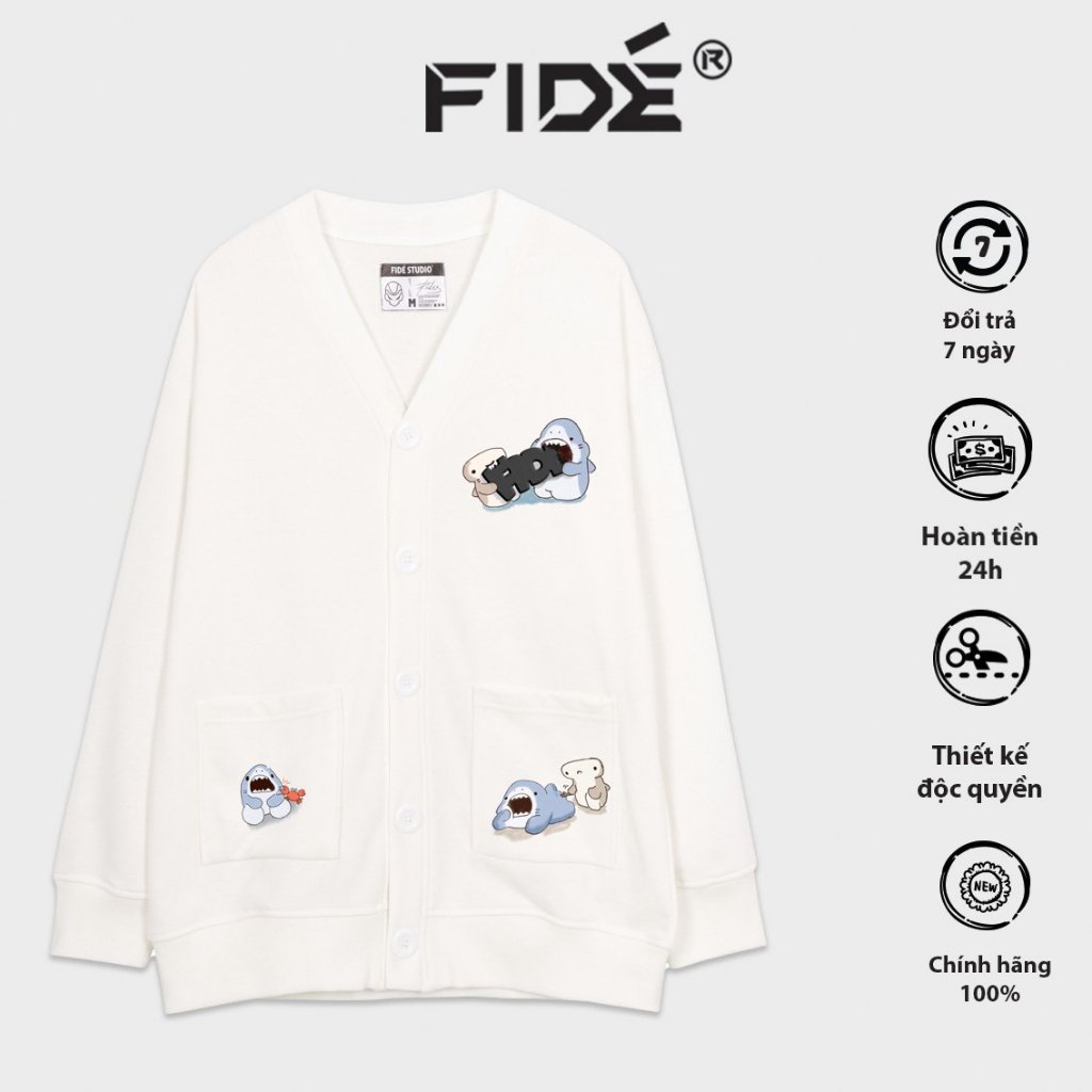 ÁO CARDIGAN FIDE SHARK - CAR03