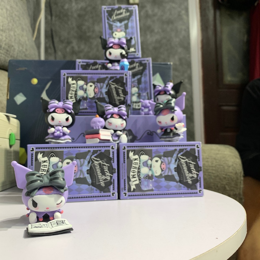 Mô Hình Nhân Vật Kuromi Trong Sanrio x MINISO Kèm 6 Mẫu Thiết Kế Và 1 Hộp Bí Mật - Làm Quà Tặng - Sưu Tầm - màu tím