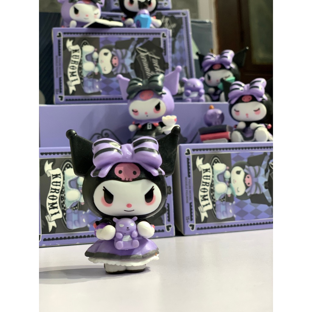 Mô Hình Nhân Vật Kuromi Trong Sanrio x MINISO Kèm 6 Mẫu Thiết Kế Và 1 Hộp Bí Mật - Làm Quà Tặng - Sưu Tầm - màu tím