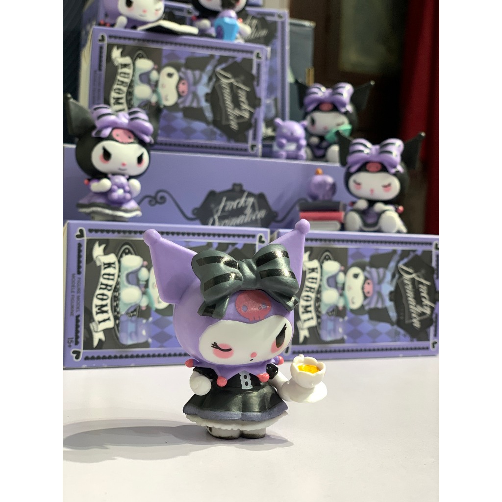 Mô Hình Nhân Vật Kuromi Trong Sanrio x MINISO Kèm 6 Mẫu Thiết Kế Và 1 Hộp Bí Mật - Làm Quà Tặng - Sưu Tầm - màu tím