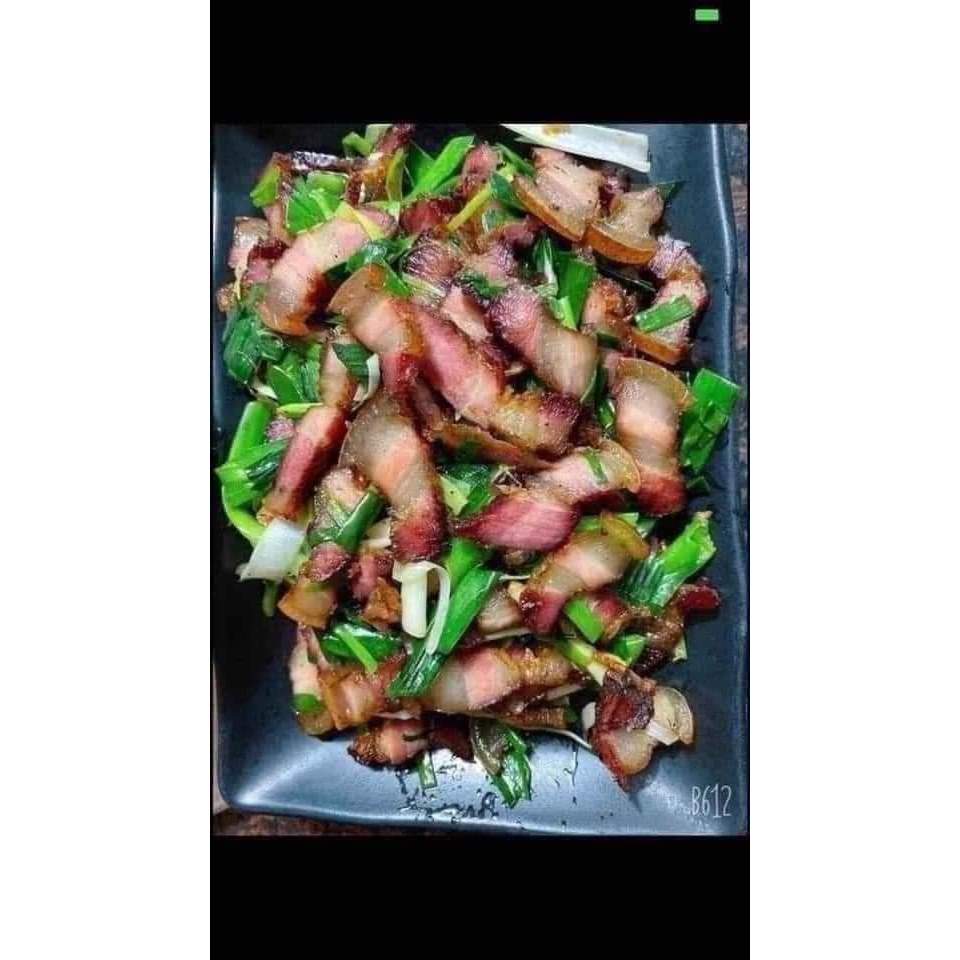 Ba Chỉ Lợn Gác Bếp Đặc Sản Đông Bắc Tuyên Quang,Thịt Ba Chỉ Lợn Hun Khói Thơm Ngon Đậm Vị