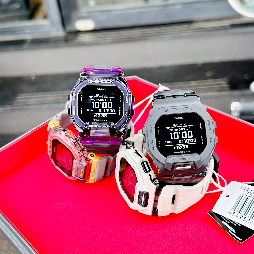 Đồng hồ nam dây nhựa Casio G Shock G-SQUAD GDB-200SM-1A