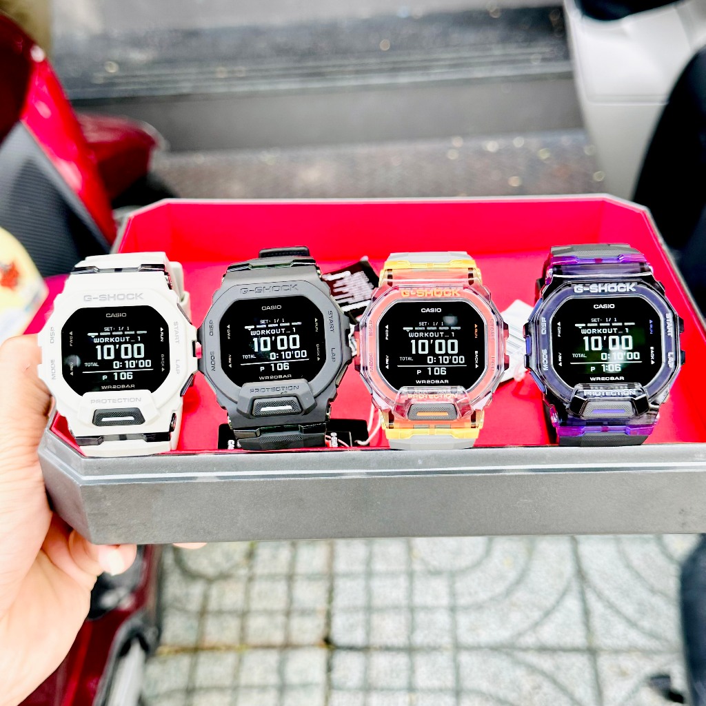 Đồng hồ nam dây nhựa Casio G Shock G-SQUAD GDB-200SM-1A