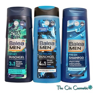 Sữa tắm gội nam 3in1 balea men 300ml hàng nội địa đức