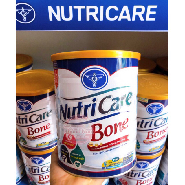 Sữa Canxi NUTRICARE BONE 900G (date 8/2025)