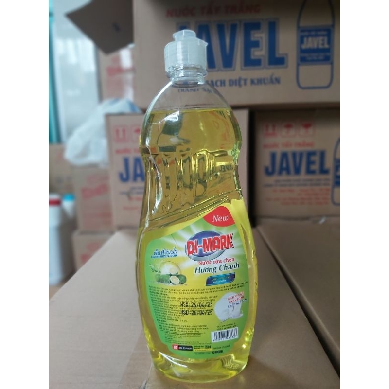 Nước rửa chén Di mark hương chanh 750ml