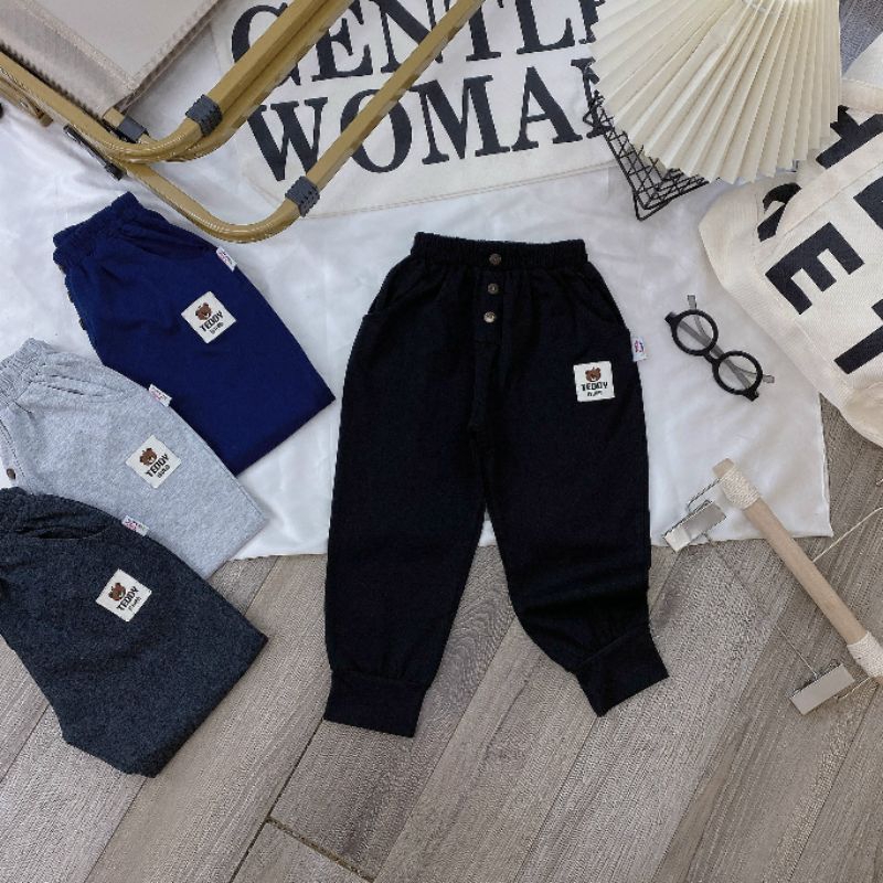 🍀10-22kg🍀 Quần dài cotton bé trai Bb Angel chính phẩm cực xinh
