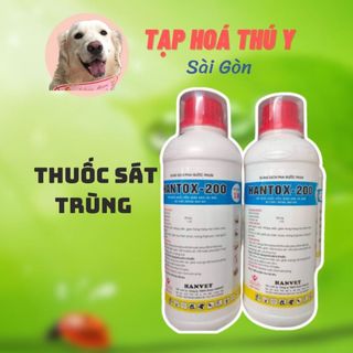 HANTOX 200 1 Lít thuốc xịt muỗi côn trùng kiến