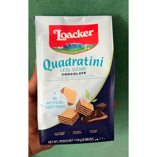 Bánh Xốp Ít đường Loacker Less Sugar - 110g