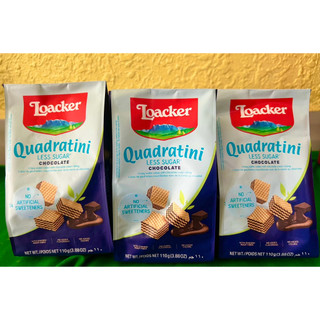 Bánh Xốp Ít đường Loacker Less Sugar - 110g