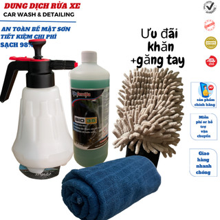Combo dung dịch rửa xe không chạm bio 35