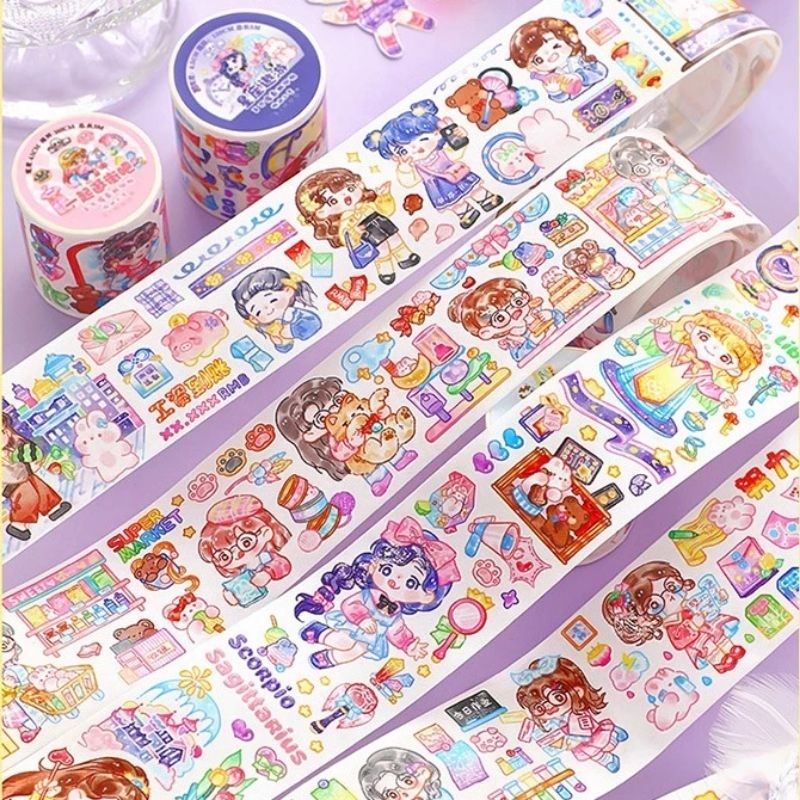 Washi tap // cuộn Washi tap dễ thương