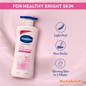 Sữa dưỡng thể trắng da toàn thân vaseline 725ml của mỹ