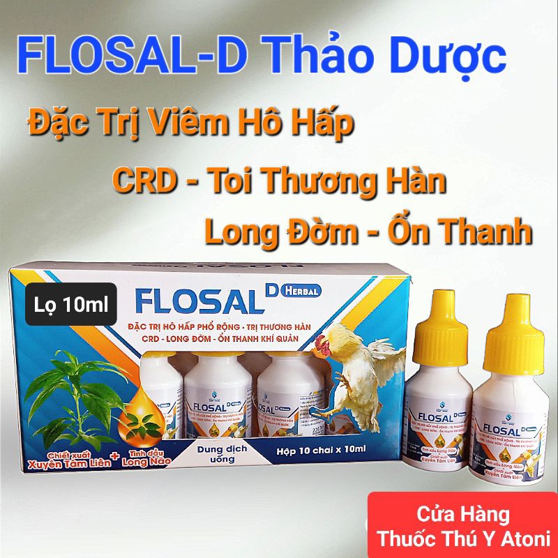 FLOSAL D CHIẾT XUẤT THẢO DƯỢC 10ml