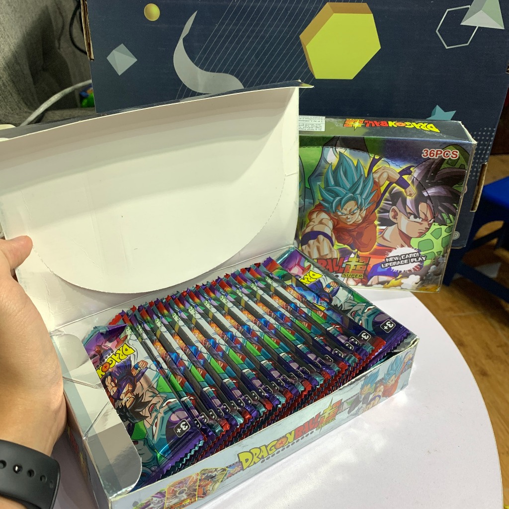 Hộp thẻ bài 7 Dragon Ball ngẫu nhiên - thẻ sưu tầm - thẻ nhân phẩm - làm quà tăng - trang trí