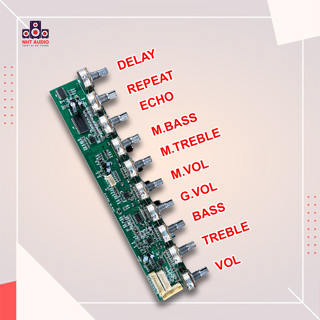 Mạch pre âm sắc loa kéo rời chỉnh âm bass âm treble cho âm thanh ổn định hài hoà