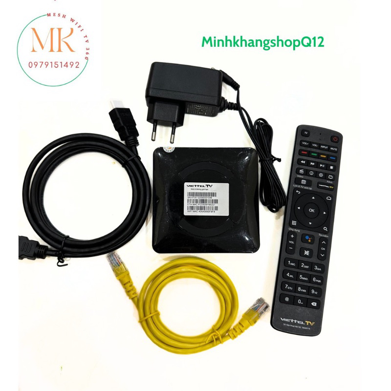 Tv Viettel Vàng rom ATV xem truyền hình giải trí bao khoá mạng hàng chính hãng Viettel