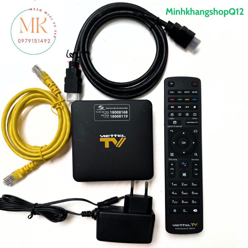 Tv Viettel Vàng rom ATV xem truyền hình giải trí bao khoá mạng hàng chính hãng Viettel