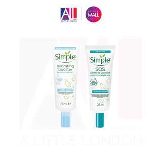 [TOP 1 SHOPEE] Tinh chất cấp ẩm Simple Water Boost Hydrating Booster/ Skin Detox SOS Clearing Booster 25 ml (Bill Anh)