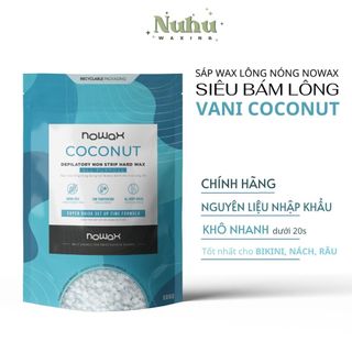 Sáp wax lông wax bean cao cấp SIÊU BÁM LÔNG, wax dẻo, thơm ( trong suốt và coconut) đi sạch cả râu nam ngắn, cứng