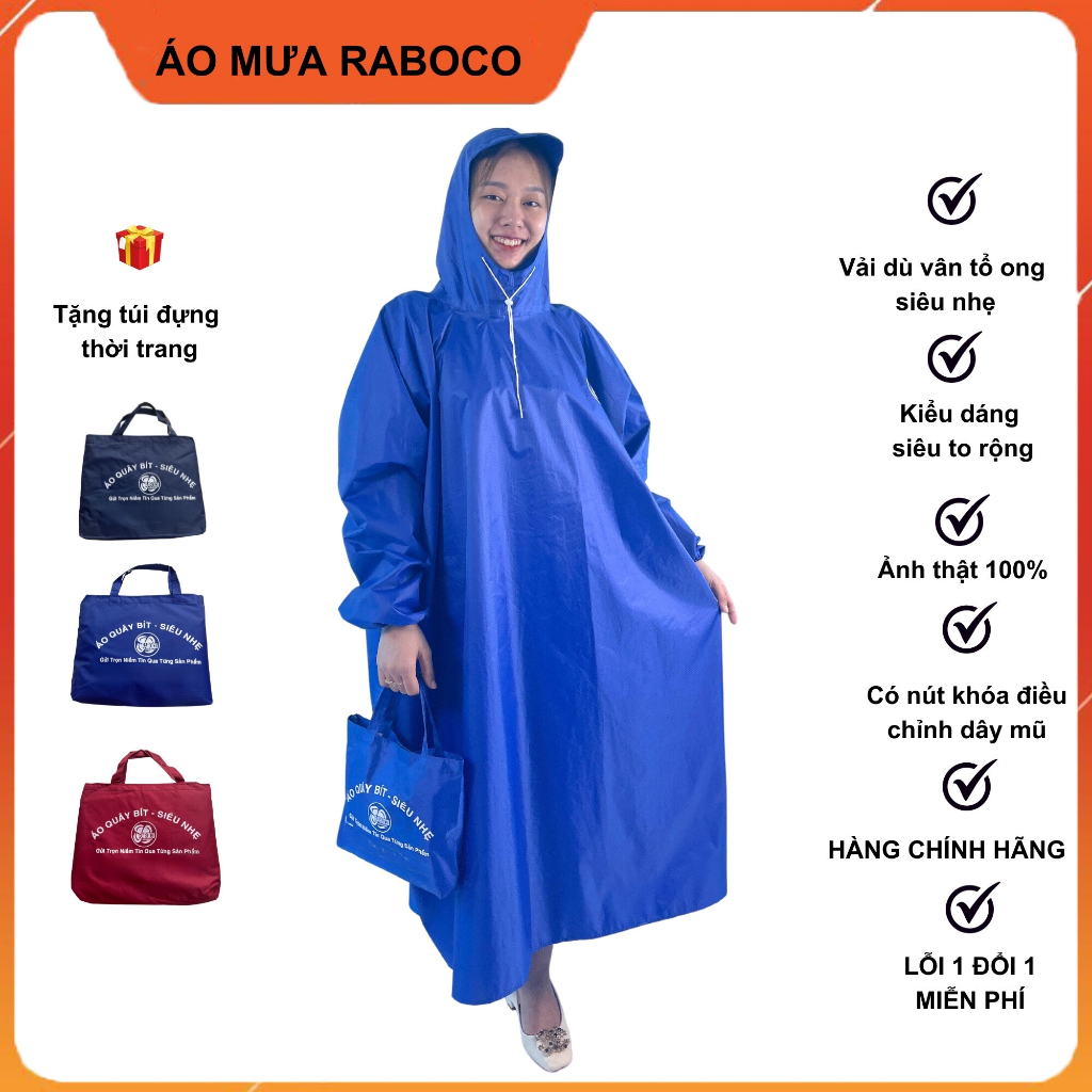 SIZE 1M4 Áo mưa bít bông tuyết không xẻ tà, áo mưa hoa tuyết,chất liệu bông tuyết, đi mưa, xe máy, xe đạp, mềm, dẻo, dai