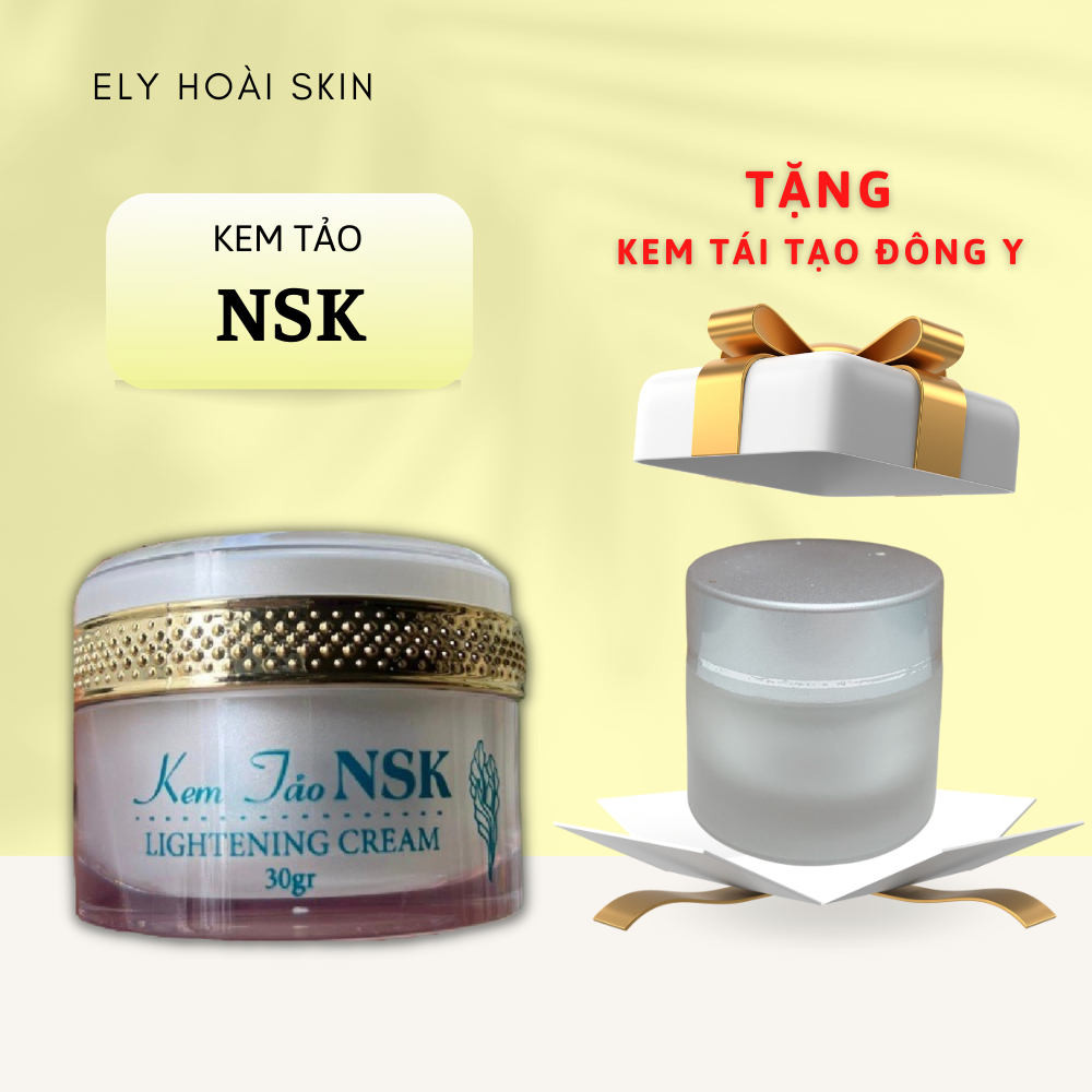 GÍA SỈ TẠI XƯỞNG Tặng kem tái tạo da,Kem Tảo NSK tái tạo da, giảm nám sâu, nám mảng to, mờ tàn nhang