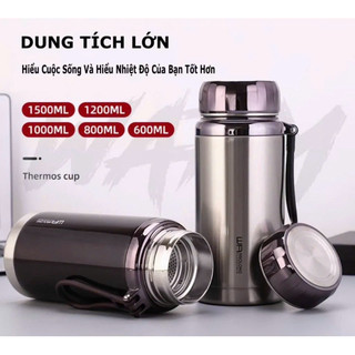 Bình giữ nhiệt kim cương inox 304 - dung tích 1200ml