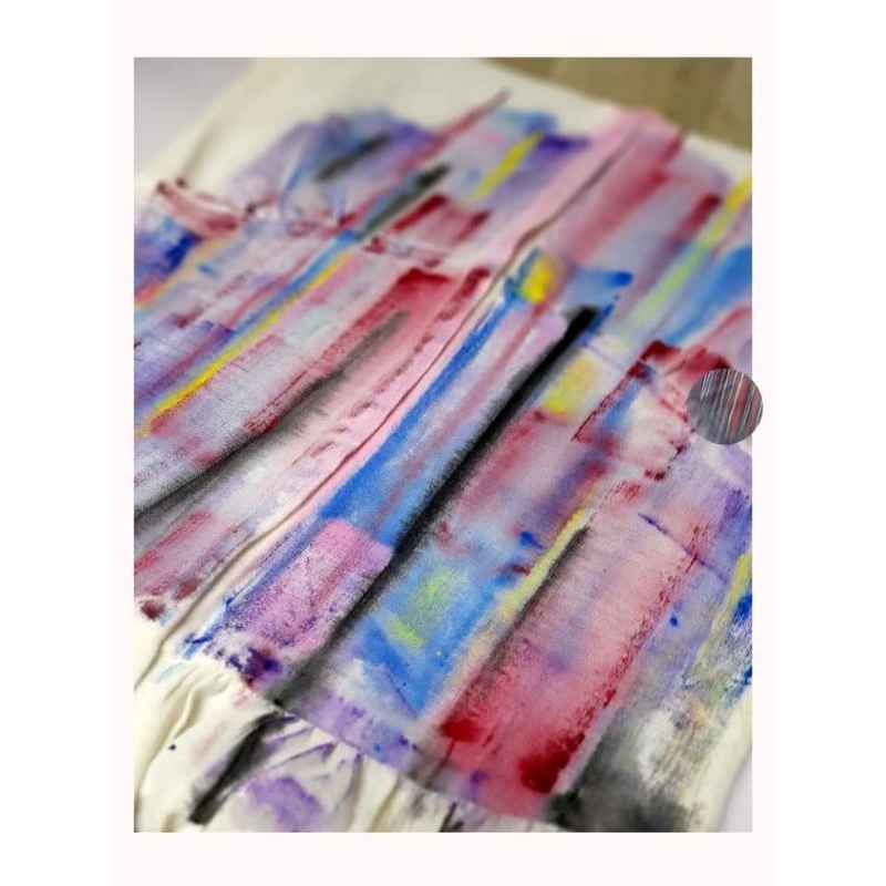 LOVECITY DRESS/ Đầm Họa Tiết Vẽ Tay HÒA SẮC