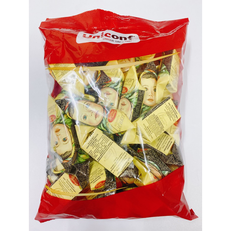 KẸO SOCOLA EM BÉ NGA UNICONF GÓI 500G/ SOCOLA HÌNH EM BÉ NGA/ SOCOLA BÚP BÊ NGA