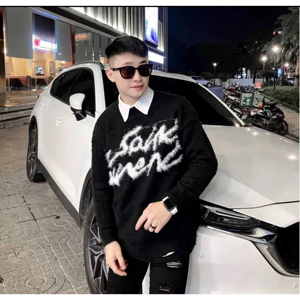 Áo Sweater Len San Lau Ren Siêu Đẹp - Áo Len Nam Nữ San Lau Ren Cao Cấp