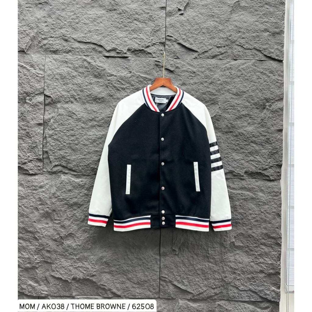 Áo Khoác Bomber thom vân nổi mới nhất 2023- áo khoác nam nữ chữ thêu