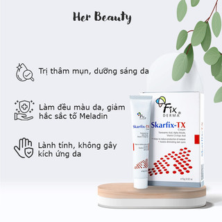 Skarfix-tx_fixderma kem dưỡng da, mờ thâm nám, tàn nhang 15g