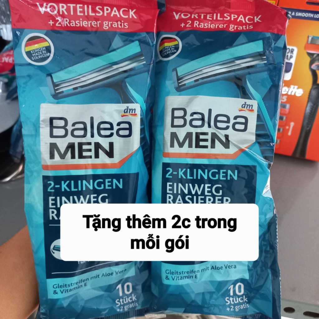 Combo 10 Dao Cạo Râu Balea MEN [ NỘI ĐỊA ĐỨC ]