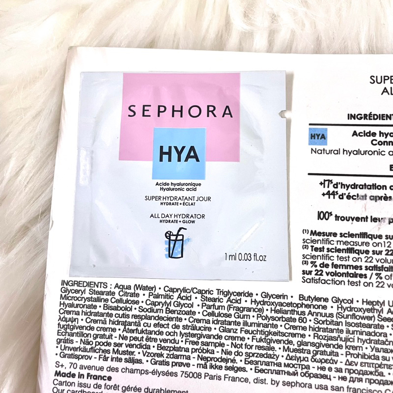 🌸 Sephora Peptides Firming Eye Cream 2ml - Mẫu thử kem mắt nâng cơ chống lão hoá