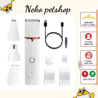 CHUẨN HÃNG tông đơ chó mèo 4in1 và tông đơ cắt lông chó mèo codos 6800 sỉ SLL