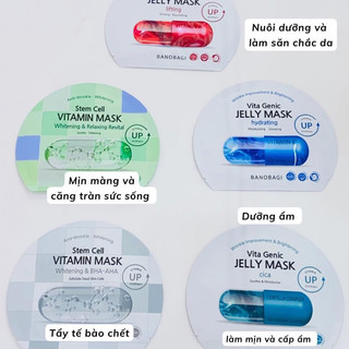 MẶT NẠ BANOBAGI ĐỦ MÀU