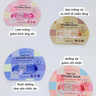 MẶT NẠ BANOBAGI ĐỦ MÀU