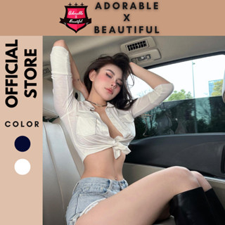 [Có Sẵn] B6.4 Áo Sơ Mi Trắng Đen Basic Dành Cho Nữ, Áo Sơ MI Tay Dài Trơn Túi Hộp Ulzzang Trendy [AdorablexBeautiful]