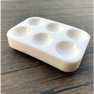 🌿 Khay Pha Màu Mini Chữ Nhật 6ô cho bé🌿