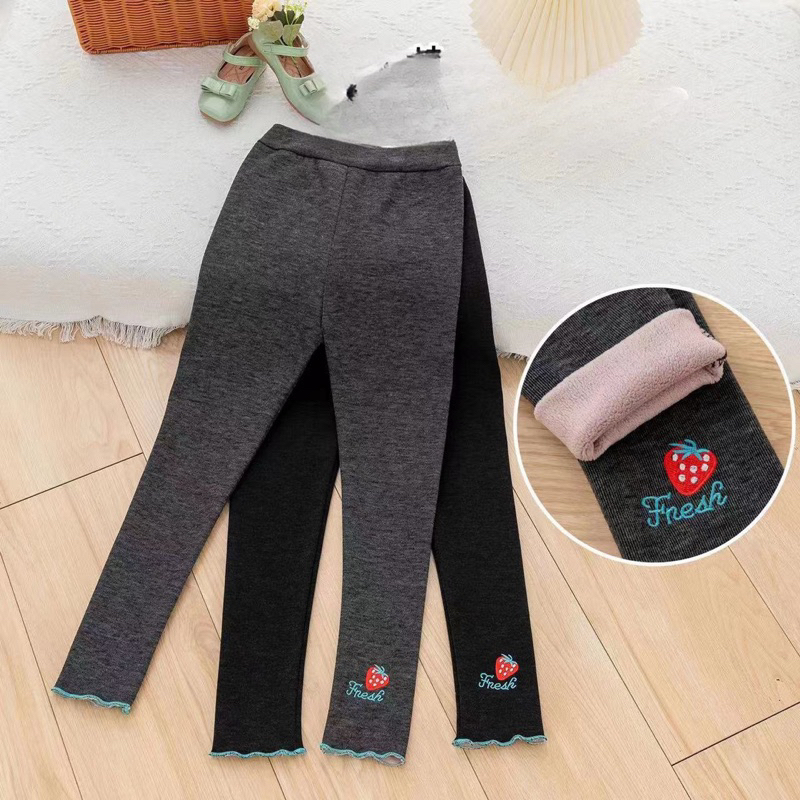 Đồ thu đông cho bé, quần legging lót lông hàng QC xịn xò cho bé 8-40kg