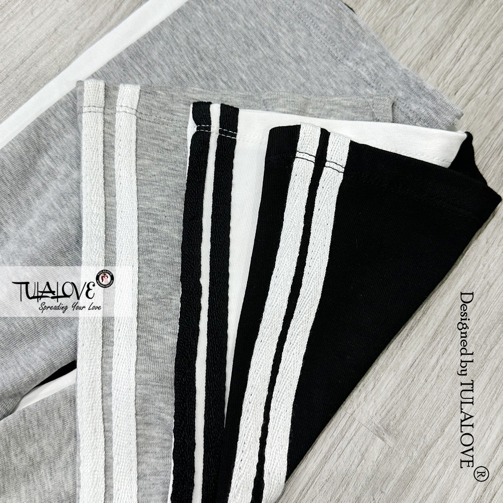 Quần Loe Dài Bé Gái Đường Lé Gân Cực Xinh Vải Zip Co Dãn Cực Tốt, Quần Loe Dài Bé Gái Tulalove