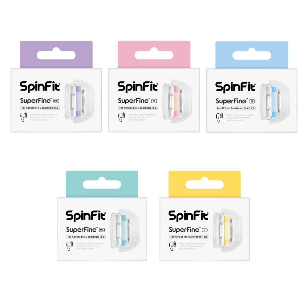 Nút Tai Nghe SpinFit SuperFine | Cho AirPods Pro | Eartip Chính Hãng