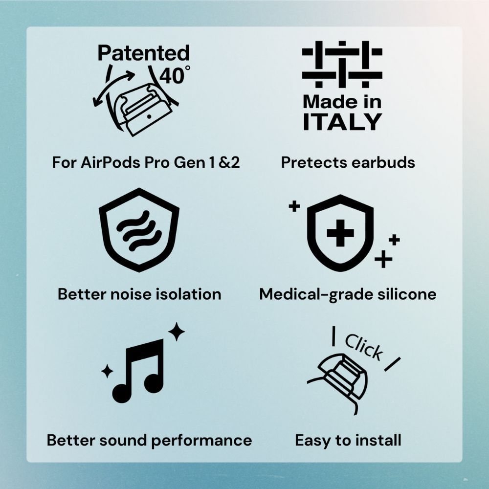 Nút Tai Nghe SpinFit SuperFine | Cho AirPods Pro | Eartip Chính Hãng