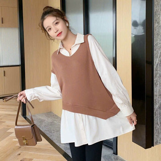áo bầu thu đông, chất cottong pha sơ mi
